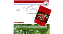 Desktop Screenshot of frauenchor-baumberg.net